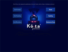 Tablet Screenshot of kotapress.com